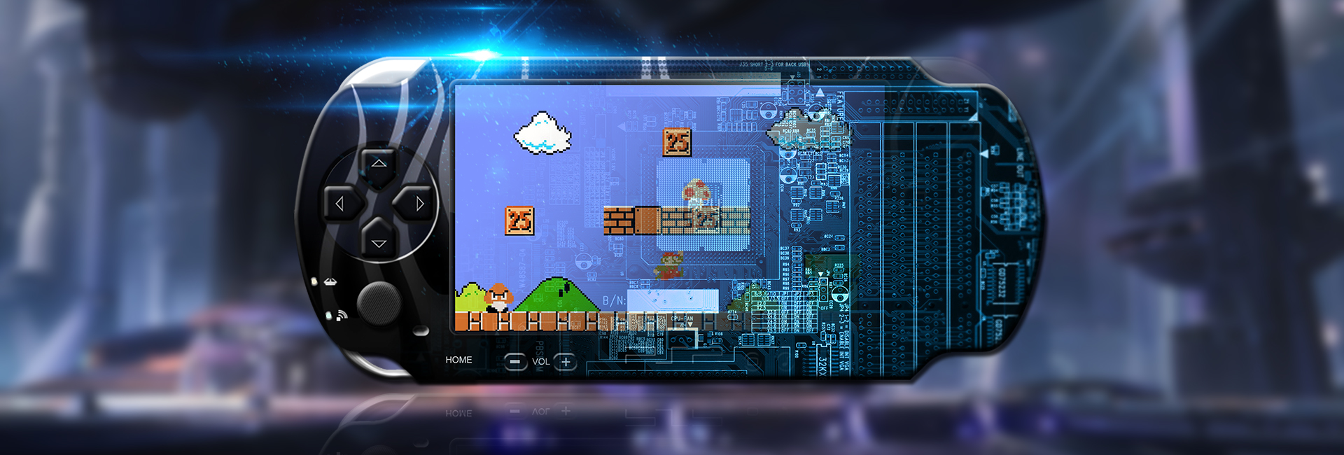 掌上游戲機解決方案芯片 掌上游戲機解決方案芯片