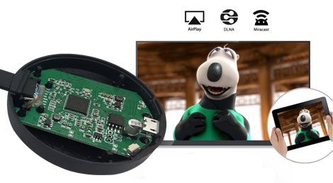 提供同屏器主控芯片、同屏器PCBA主板、同屏器方案開發